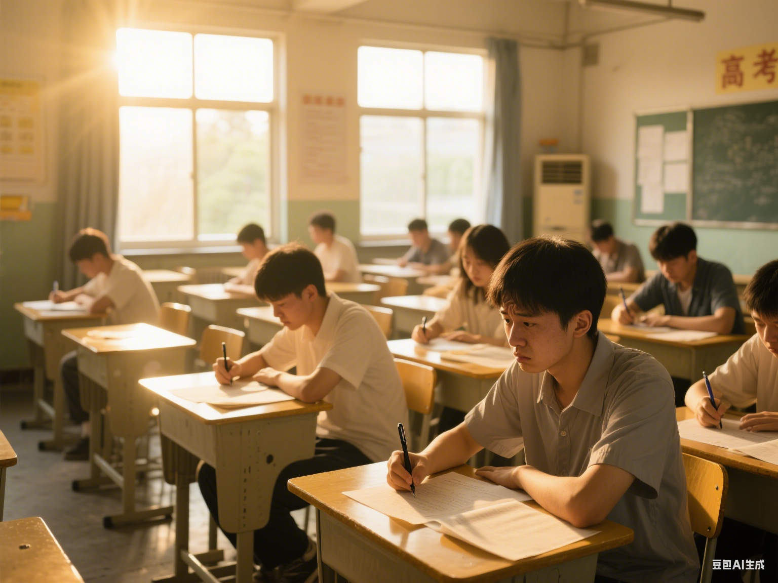 生成高考场景图
